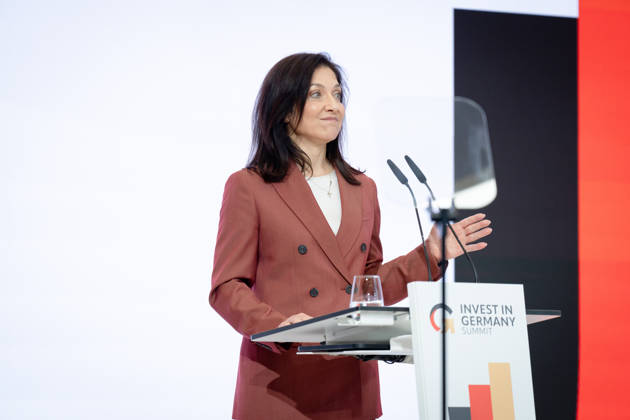 Invest in Germany Summit, Berlin, ESMT Invest in Germany Summit, Berlin, ESMT, Katherina Reiche, Bundeswirtschaftsministerin Berlin Berlin GER