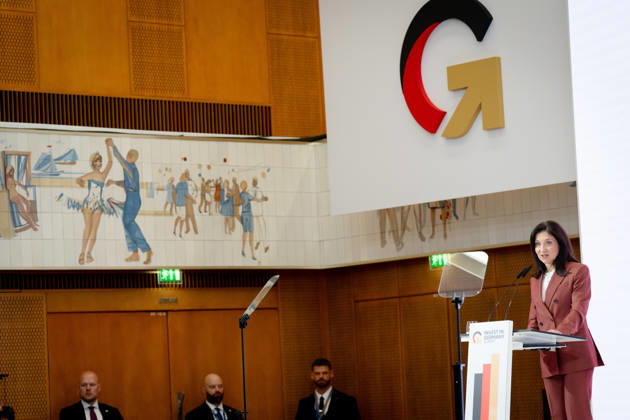 Invest in Germany Summit, Berlin, ESMT Invest in Germany Summit, Berlin, ESMT, Katherina Reiche, Bundeswirtschaftsministerin Berlin Berlin GER