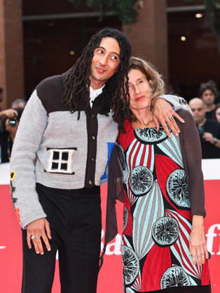 IPA89954337 - Rome, 2026 Film Festival - Night 8 - Red Carpet for the film *A MARE* In the photo: Ghali, Alessandra Cutolo  Copyright: xMarcoxProvvisionatox xPoolxRomaxFilmxFestx2026x IPA89954337