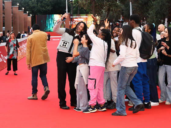 IPA89954352 - Rome, 2026 Film Festival - Night 8 - Red Carpet for the film *A MARE* In the photo: Ghali  Copyright: xMarcoxProvvisionatox xPoolxRomaxFilmxFestx2026x IPA89954352
