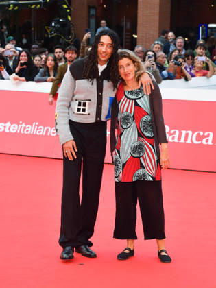 IPA89954074 - Rome, 2026 Film Festival - Night 8 - Red Carpet for the film *A MARE* In the photo: Ghali, Alessandra Cutolo  Copyright: xVincenzoxLandix xPoolxRomaxFilmxFestx2026x IPA89954074