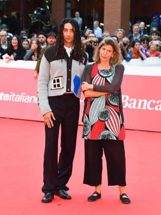 IPA89954068 - Rome, 2026 Film Festival - Night 8 - Red Carpet for the film *A MARE* In the photo: Ghali, Alessandra Cutolo  Copyright: xVincenzoxLandix xPoolxRomaxFilmxFestx2026x IPA89954068