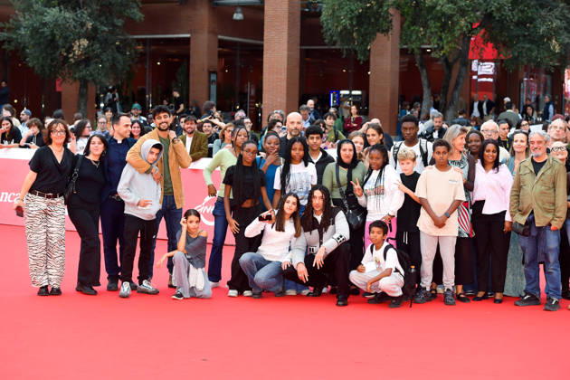 IPA89954061 - Rome, 2026 Film Festival - Night 8 - Red Carpet for the film *A MARE* In the photo: Ghali and the cast  Copyright: xVincenzoxLandix xPoolxRomaxFilmxFestx2026x IPA89954061