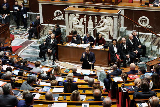 October 20, 2026: PRIME MINISTER So bastien LECORNU during a question and answer session with the government at the National Assembly in Paris, on October 20, 2026.  - ZUMAs287 20261020_zip_s287_034 Copyright: xSadakxSouicix