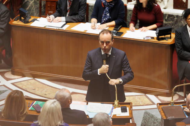 October 20, 2026: PRIME MINISTER SÃ bastien LECORNU during a question and answer session with the government at the National Assembly in Paris, on October 20, 2026. - ZUMAs287 20261020_zip_s287_032 Copyright: xSadakxSouicix