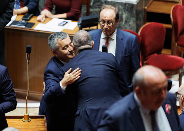 October 20, 2026: Go rald Darmanin, Minister of Justice of France during a question and answer session with the government at the National Assembly in Paris, on October 20, 2026.  - ZUMAs287 20261020_zip_s287_040 Copyright: xSadakxSouicix