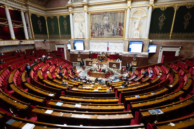Debate on the 2027 social security budget - Paris French Minister of Labour and Solidarities Jean-Pierre Farandou addresses the National Assembly, French Parliament lower house, during the opening debate session on the 2027 social security budget (PLFSS), in Paris on October 20, 2026. Photo by Raphael Lafargue ABACAPRESS.COM Paris France  Copyright: xLafarguexRaphael ABACAx