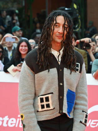 October 20, 2026, Rome, Italy: Italian rapper Ghali, attends the Red Carpet for the film A mare at the 2026 Rome Film Fest, held at the Auditorium Parco della Musica. Rome Italy - ZUMAs197 20261020_aaa_s197_275 Copyright: xAntoninoxD™Espositox