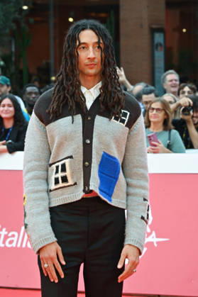 October 20, 2026, Rome, Italy: Italian rapper Ghali, attends the Red Carpet for the film A mare at the 2026 Rome Film Fest, held at the Auditorium Parco della Musica. Rome Italy  - ZUMAs197 20261020_aaa_s197_278 Copyright: xAntoninoxD™Espositox