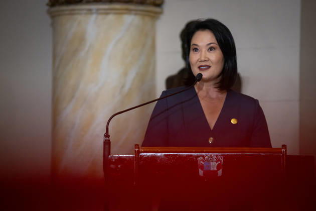 Keiko Fujimori - Daniel Noboa meeting in Peru LIMA, PERU - OCTOBER 20: Peruvian President Keiko Fujimori meets with Ecuadorian President Daniel Noboa at the Government Palace in Lima, Peru on October 20, 2026. The leaders gathered for the 17th Binational Cabinet meeting between Peru and Ecuador. Jorge Cerdan Anadolu Lima Peru. Editorial use only. Please get in touch for any other usage.  Copyright: x2026xAnadoluxJorgexCerdanx