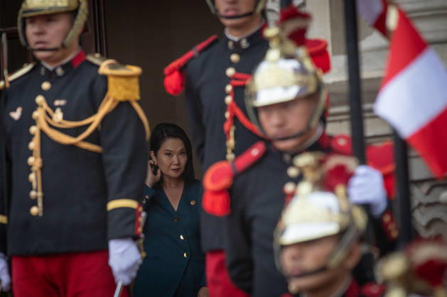 Keiko Fujimori - Daniel Noboa meeting in Peru LIMA, PERU - OCTOBER 20: Peruvian President Keiko Fujimori welcomes Ecuadorian President Daniel Noboa at the Government Palace in Lima, Peru on October 20, 2026. The leaders gathered for the 17th Binational Cabinet meeting between Peru and Ecuador. Jorge Cerdan Anadolu Lima Peru. Editorial use only. Please get in touch for any other usage.  Copyright: x2026xAnadoluxJorgexCerdanx
