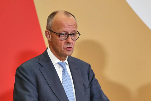 Berlin, Deutschland, 20.10.2026: ESMT: Invest in Germany Summit: Bundeskanzler Friedrich Merz (CDU) Copyright: xdtsxNachrichtenagenturx dts_140093