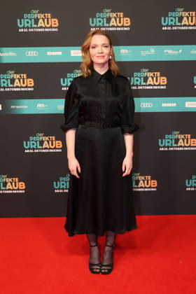 Karoline Herfurth during the premiere of Der perfekte Urlaub at Cinedom on October 21, 2026 in Cologne, Germany The premiere of Der perfekte Urlaub in Cologne, Germany