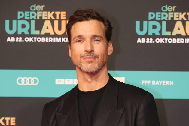 Florian David Fitz during the premiere of Der perfekte Urlaub at Cinedom on October 21, 2026 in Cologne, Germany The premiere of Der perfekte Urlaub in Cologne, Germany