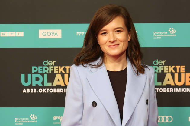 Lena Schoemann during the premiere of Der perfekte Urlaub at Cinedom on October 21, 2026 in Cologne, Germany The premiere of Der perfekte Urlaub in Cologne, Germany