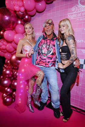 VISIT-X Venus 2026 Opening-Party Anna Secret, RenŽ Dost aka Redo, Sally Dinosaur VISIT-X Messe-Opening-Party zur Venus 2026, AMANO Grand Central Hotel, Berlin, Datum: 21.10.2026 Copyright: xEventpress Kratschx