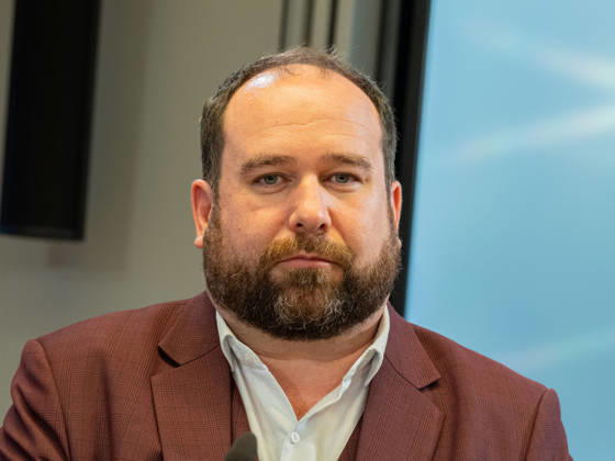 2026-10-22-Präsentation im BMLUK Geschäftsführer Haselmayer (IFDD) am 22. Oktober 2026 bei der Präsentation einer Studie zu Lebensqualität in Gemeinden und Perspektiven für lebendige Regionen im Bundesministerium für Land- und Forstwirtschaft, Klima- und Umweltschutz, Regionen und Wasserwirtschaft in Wien, Wien, Österreich .