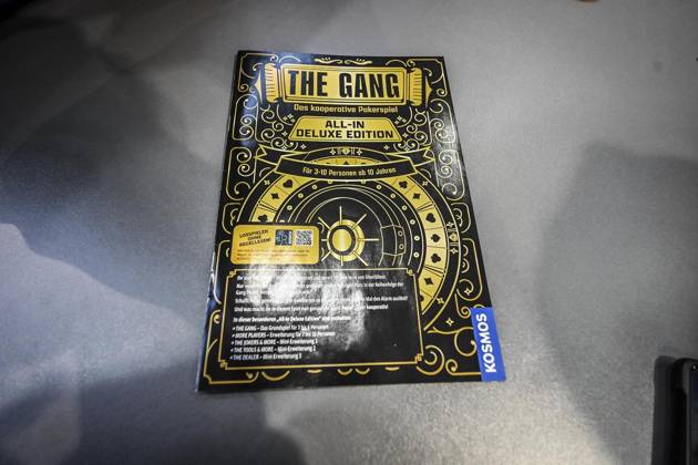 Erster Tag der Spielemesse Essen. Die SPIEL Essen findet vom 22. bis 25. Oktober 2026 auf dem Gelände der Messe Essen statt ** NUR FÜR REDAKTIONELLE ZWECKE ** EDITORIAL USE ONLY **<p>Besucher spielen das Spiel The Gang am Donnerstag, dem 10 22 2026. Erster Tag der Spielemesse Essen. Die SPIEL Essen findet vom 22. bis 25. Oktober 2026 auf dem Gelände der Messe Essen statt Deutschland NRW Essen Copyright: KerstinxKokoska