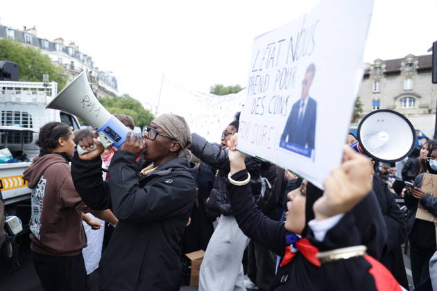 Students gather outside Pitie-Salpetriere hospital in Paris PARIS, FRANCE - OCTOBER 22: Students and protesters gather outside the Pitie-Salpetriere hospital in Paris, France, on October 22, 2026, during a demonstration called by student and high school organisations amid ongoing social and political tensions in France. The demonstration had been banned by the Paris police prefecture. Ibrahim Ezzat Anadolu Paris France. Editorial use only. Please get in touch for any other usage.  Copyright: x2026xAnadoluxIbrahimxEzzatx
