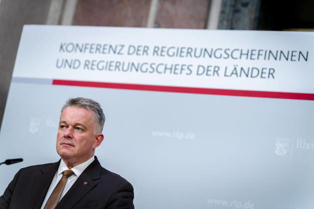Konferenz der Regierungschefinnen und Regierungschefs, MPK Konferenz der Regierungschefinnen und Regierungschefs der Länder, Berlin, Bundesrat, MPK Ministerpräsident, Gordon Schnieder Berlin Berlin GER