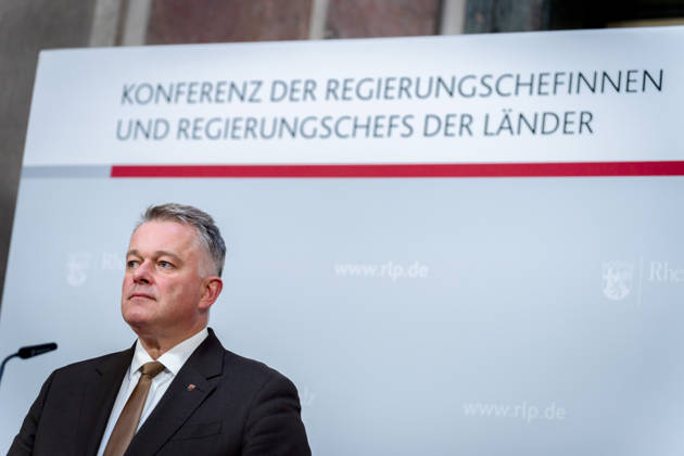 Konferenz der Regierungschefinnen und Regierungschefs, MPK Konferenz der Regierungschefinnen und Regierungschefs der Länder, Berlin, Bundesrat, MPK Ministerpräsident, Gordon Schnieder Berlin Berlin GER
