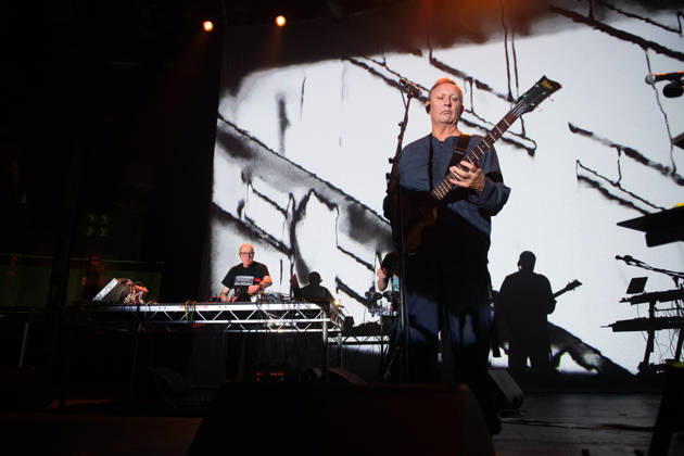 Cabaret Voltaire Perform at The Roundhouse, London, UK (L-R) - Chris Watson and lead singer Stephen Mallinder of English band Cabaret Voltaire performs at The Roundhouse, London, England, UK on Thursday 22 October 2026 as part of their Final Tour., Credit:Justin Ng Avalon UK, England, London, The Roundhouse  Copyright: xJustinxNgx xAvalonx 1145788919