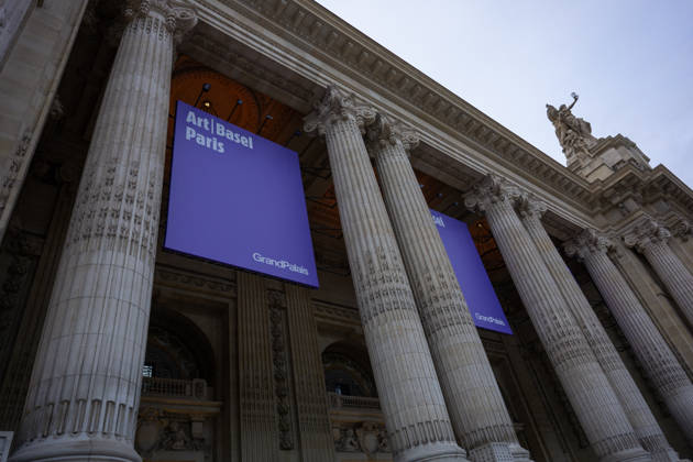 Art Basel Fair to Close Earlier than Scheduled - Paris Art Basel fair, held at Grand Palais, will close before scheduled time, because of demonstrations in Paris and after calls online to attack it and demonstrate inside, as seen in Paris, France on October 22, 2026. Photo by Ammar Abd Rabbo ABACAPRESS.COM Paris Ile-de-France France  Copyright: xAbdxRabboxAmmar ABACAx