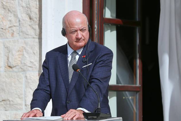 Sveti Stefan, Montenegro, 22.10.2026: Auslandsreise des Kanzlers zum Berlin Prozess -Gipfel: Bundeskanzler von Österreich Christian Stocker Copyright: xdtsxNachrichtenagenturx dts_140287