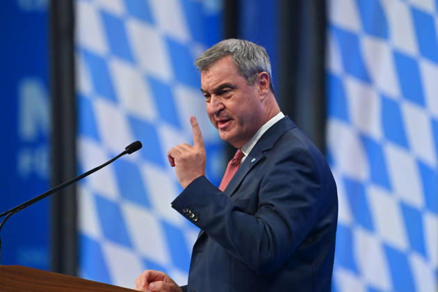 Rede Markus SOEDER (Ministerpraesident Bayern und CSU. CSU Parteitag 2026 am 23. und 24.10..2026 MESSE MUENCHEN