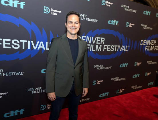 October 23, 2026, Denver, Colorado, USA: Screenwriter PETER GAMBLE of the film I Play Rocky poses for a photo during the 49th. Denver Film Festival Red Carpet event at the Ellie Caulkins Opera House Thursday night. Credit Image: ZUMA Press Wire) Denver USA - ZUMAav4_ 20261023_zaf_av4_006 Copyright: xHectorxAcevedox