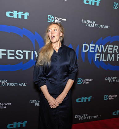 October 23, 2026, Denver, Colorado, USA: Director ERIN MARIE ESPELIE of the film Ideas of Order poses for a photo during the 49th. Denver Film Festival Red Carpet event at the Ellie Caulkins Opera House Thursday night. Credit Image: ZUMA Press Wire) Denver USA  - ZUMAav4_ 20261023_zaf_av4_020 Copyright: xHectorxAcevedox
