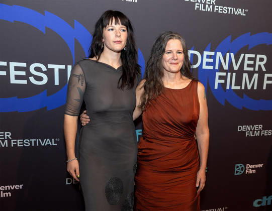 October 23, 2026, Denver, Colorado, USA: Director ISABELLA GRACE COHN and Executive Producer SUSANNAH CARLETON of the film Watch You Rise pose for a photo during the 49th. Denver Film Festival Red Carpet event at the Ellie Caulkins Opera House Thursday night. Credit Image: ZUMA Press Wire) Denver USA  - ZUMAav4_ 20261023_zaf_av4_023 Copyright: xHectorxAcevedox