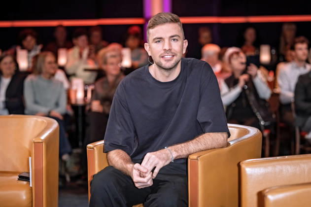 MDR - Riverboat. Schriftsteller und ehemaliger Fussballprofi Christoph Kramer anläßlich der Aufzeichnung der MDR - Talkshow Riverboat am 23.10.2026 in der Mediacity Leipzig. 20261023SFL0011