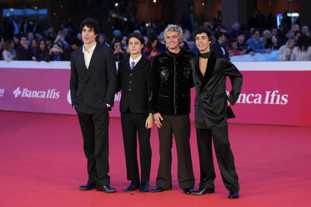 21st Rome Film Fest - La Bola Negra Red Carpet Javier Calvo, Milo Quifes, Lorenzo Zurzolo and Javier Ambrossi attend the red carpet premiere of the film LA BOLA NEGRA during the 21st Rome Film Fest in Rome, Italy on October 23, 2026. Photo by Andrea Bracaglia ABACAPRESS.COM Rome Italy Italy  Copyright: xBracagliaxAndrea ABACAx