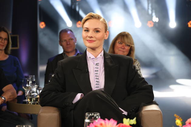 Rosalie Thomass, Schauspielerin, zu Gast in der NDR Talk Show, Fototermin am 23.10.2026 im Fernsehstudio Hamburg-Lokstedt vor der Sendung im 3. Programm des NDR Fernsehen