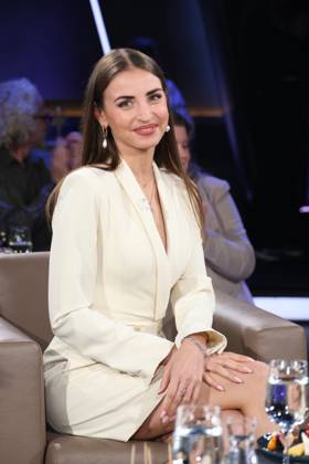 Ekaterina Leonova, Tänzerin, zu Gast in der NDR Talk Show, Fototermin am 23.10.2026 im Fernsehstudio Hamburg-Lokstedt vor der Sendung im 3. Programm des NDR Fernsehen