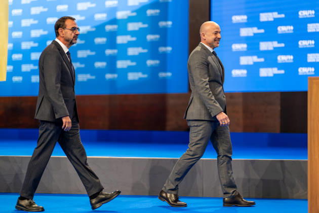Klaus Holetschek (l., CSU) und Alexander Hoffmann (r., CSU) CSU-Parteitag Messehallen Muenchen Muenchen 24.10.2026
