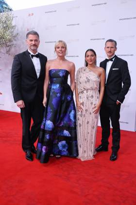 Leipziger Opernball 2026 Simon Boer, Melanie Marschke, Amy Mussul, Johannes Hendrik Langer Leipziger Opernball 2026, Oper Leipzig, Datum: 24.10.2026 Copyright: xEventpress Kratschx