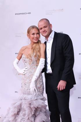 Leipziger Opernball 2026 Jenny Elvers, Paul Jolig Leipziger Opernball 2026, Oper Leipzig, Datum: 24.10.2026 Copyright: xEventpress Kratschx