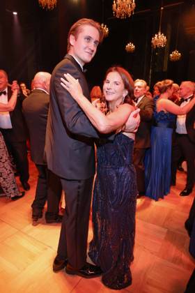 Leipziger Opernball 2026 Claudia Obert erster Tanz, Leipziger Opernball 2026, Oper Leipzig, Datum: 24.10.2026 Copyright: xEventpress Kratschx