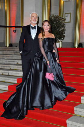 Simone Thomalla und Rene Marchand beim Leipziger Opernball 2026 in der Oper Leipzig am 24.10.2026