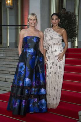 ABB OPERNBALL- Melanie Marschke und Amy Mussul ZDF Soko Leipzig zu Gast auf dem 31.Leipziger Opernball 2026 im Opernhaus am 24.10.2026 in Leipzig Sachsen Deutschland