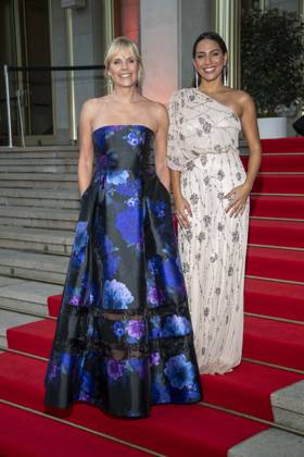 ABB OPERNBALL- Melanie Marschke und Amy Mussul ZDF Soko Leipzig zu Gast auf dem 31.Leipziger Opernball 2026 im Opernhaus am 24.10.2026 in Leipzig Sachsen Deutschland